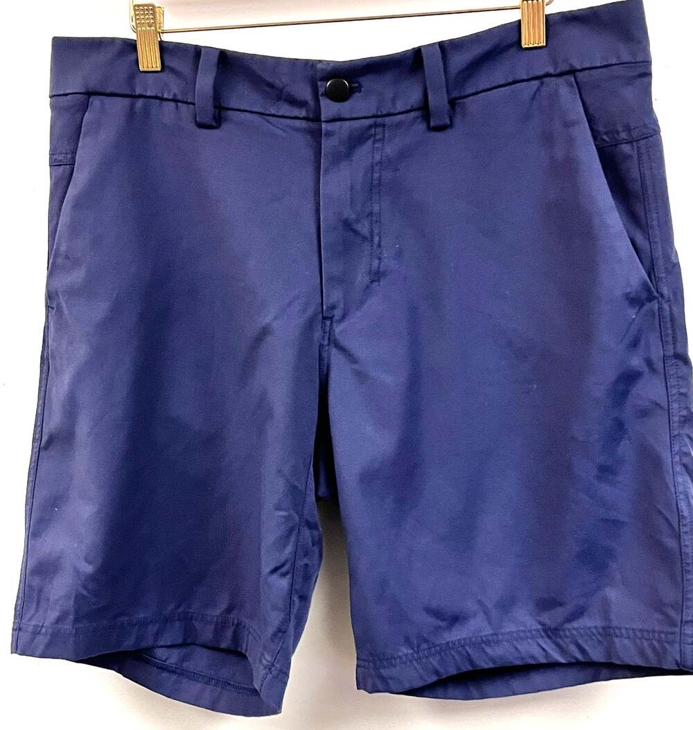 Men's Lululemon ABC classic fit short 36" waist 9" inseam navy blue casual